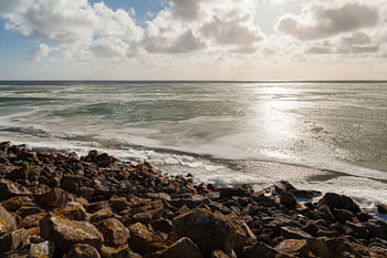 Kruiend ijs op het Markermeer