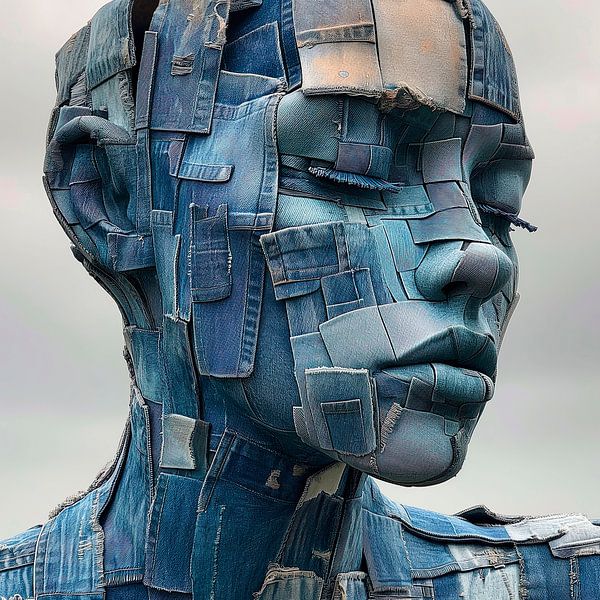 Portrait of a Denim Fan by Harry Hadders