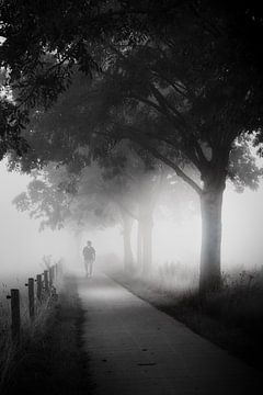 Een wandeling in de mist van Jaimy Leemburg Fotografie