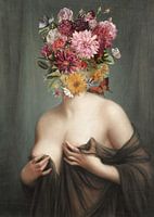 in flowers
