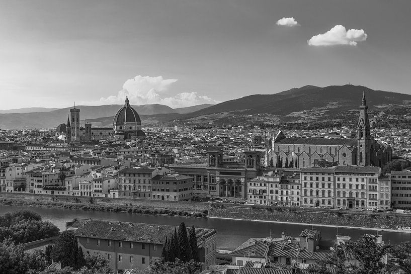 Florence, Italië - Uitzicht over de stad - 4 van Tux Photography