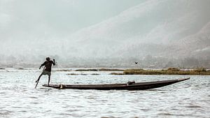 Les pêcheurs du lac Inle au Myanmar