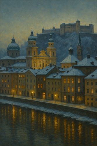 Salzburg Winter Reflections