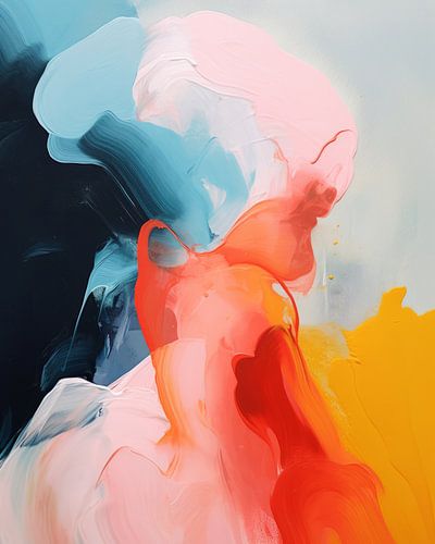 Bunte, moderne und abstrakte Malerei