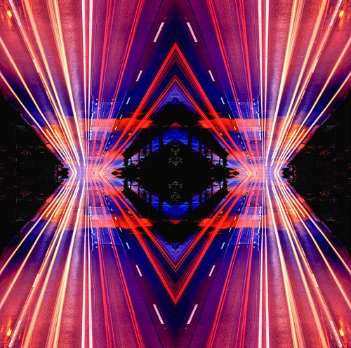 Nächtliche Großstadt von Thomas Jäger