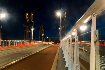 Auf der IJssel-Brücke bei Kampen von George van der Vliet
