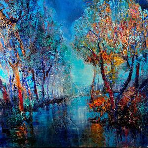 The trees by the river