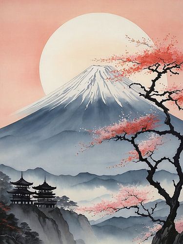 Sereniteit van de berg Fuji