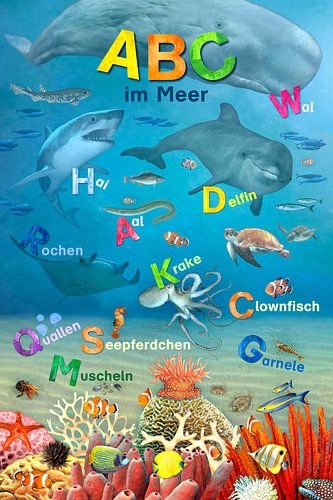 ABC in the sea by Marion Krätschmer