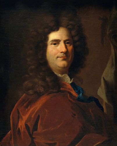 Zelfportret, Hyacinthe Rigaud