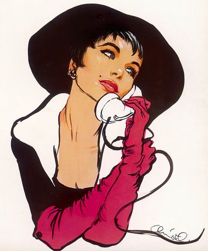 She Talks on the Telephone