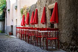 Aosta, Italien – Terrasse von Alle de Vries