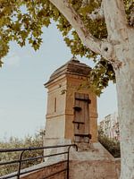 Small Yellow Tower | Travel Photography Art Print in the Principality of Monaco | Cote d’Azur, South of France