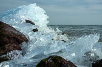 Creeping ice in Markermeer