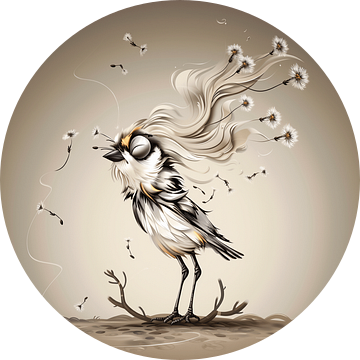 Grappige Vogel |  Artistieke Glimlachmakers