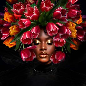 Éclat doré sur Sander van Laar