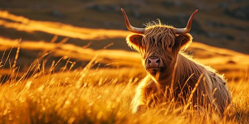 Schotse Hooglander in Friesland