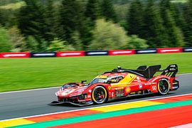L'hypercar Ferrari 499P à Spa-Francorchamps sur Sjoerd van der Wal Photographie