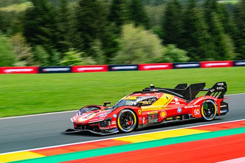 Ferrari 499P  Hypercar op Spa-Francorchamps