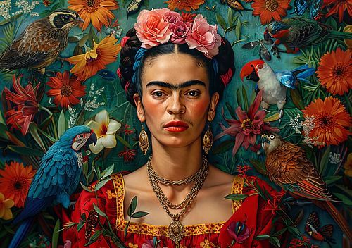 Frida Poster - Frida Kunstdruk
