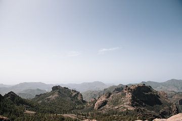 Uitzicht Gran Canaria van Jantine Prins