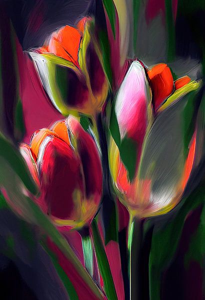 Tulips by Bert Nijholt