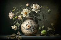 Still life | New masters | Flowers by Digitale Schilderijen thumbnail