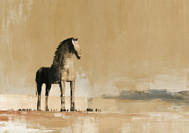 Ancient Trojan Horse by Niklas Maximilian