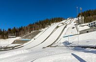Snow-covered Spring Rocks in Lillehammer, Norway by Adelheid Smitt thumbnail