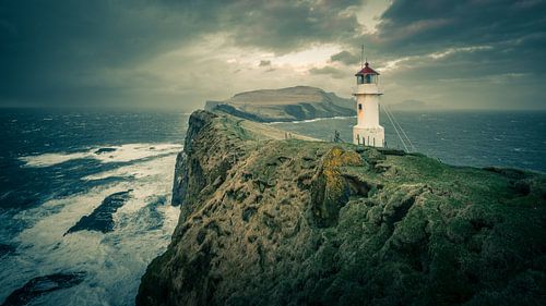 Vuurtoren op de Faeröer