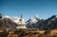 Mount Everest und Ama Dablam von Thea.Photo Miniaturansicht