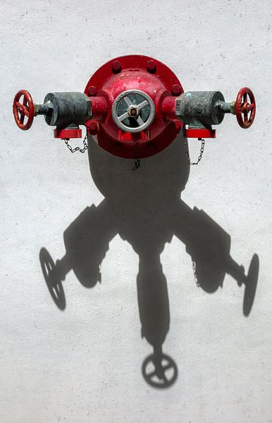 Beschatteter Feuerhydrant von Mark den Hartog