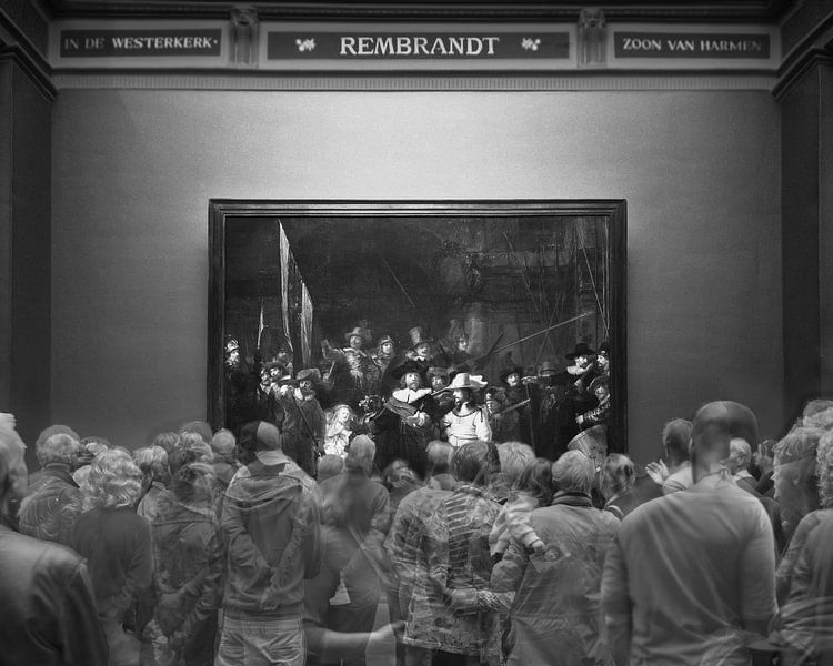 In admiration of Rembrandt by Hannie Kassenaar