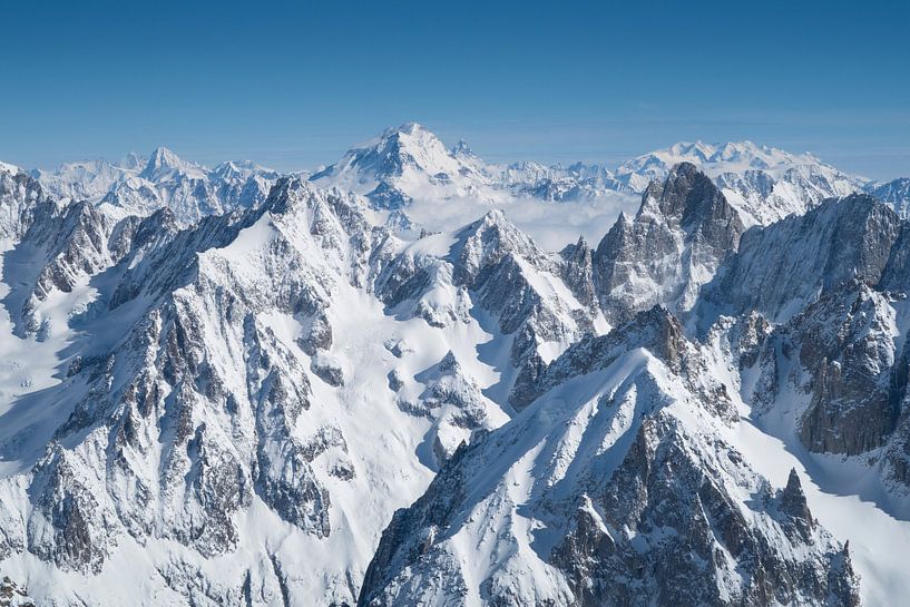 Alpen panorama van Menno Boermans