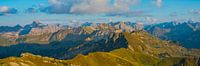 Panorama from the Nebelhorn, Allgäu Alps
