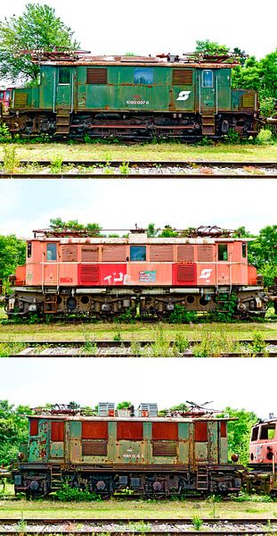 Electric locomotives by Leopold Brix