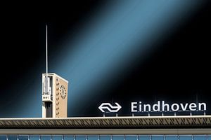 Bahnhof Eindhoven mit Uhr