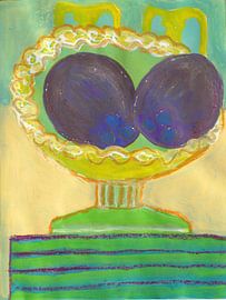 Two coconuts by Marieke Wouters