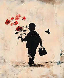 Fleurs sur But First Framing