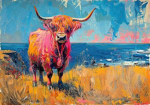 Highland Cow Kuh Scottish Cattle Schottischer Highlander Hochlandrind