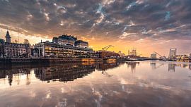 reflektierter Himmel von Sonny Vermeer