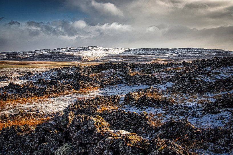 Gabrok crater in Iceland by peterheinspictures