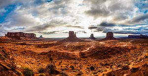 Monument valley van Dave Verstappen