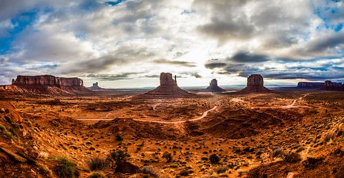 Monument valley sur Dave Verstappen