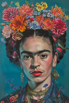 Frida's bloemenaura van Felix Brönnimann