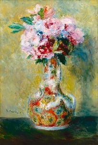 Bouquet in a Vase, Pierre Auguste Renoir