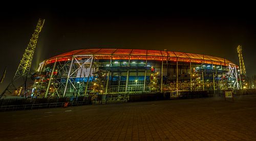 "de Kuip" by night