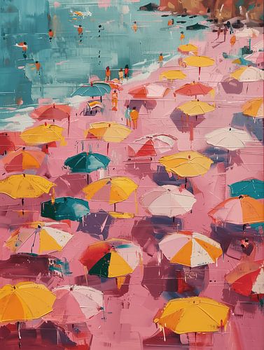 Ein schöner Tag am Strand