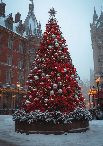 Ein Weihnachtsbaum in England von R Pevitanada