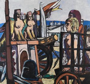 The Removal of the Sphinxes, Max Beckmann